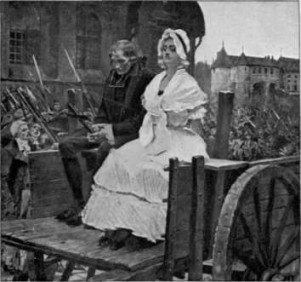 Marie Antoinette In The Death Cart (1)