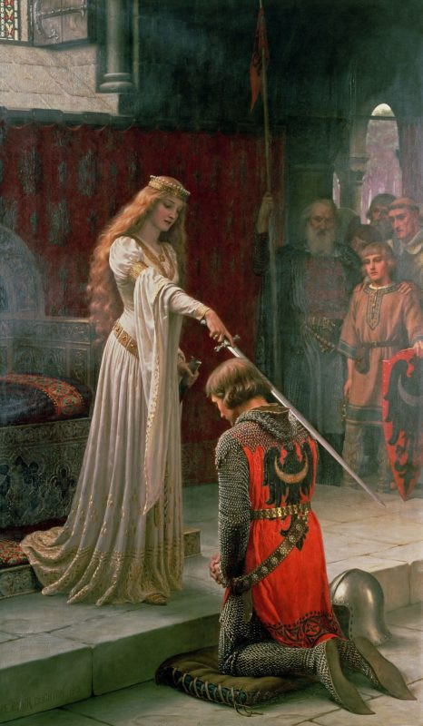 Accolade by Edmund Blair Leighton 466x800